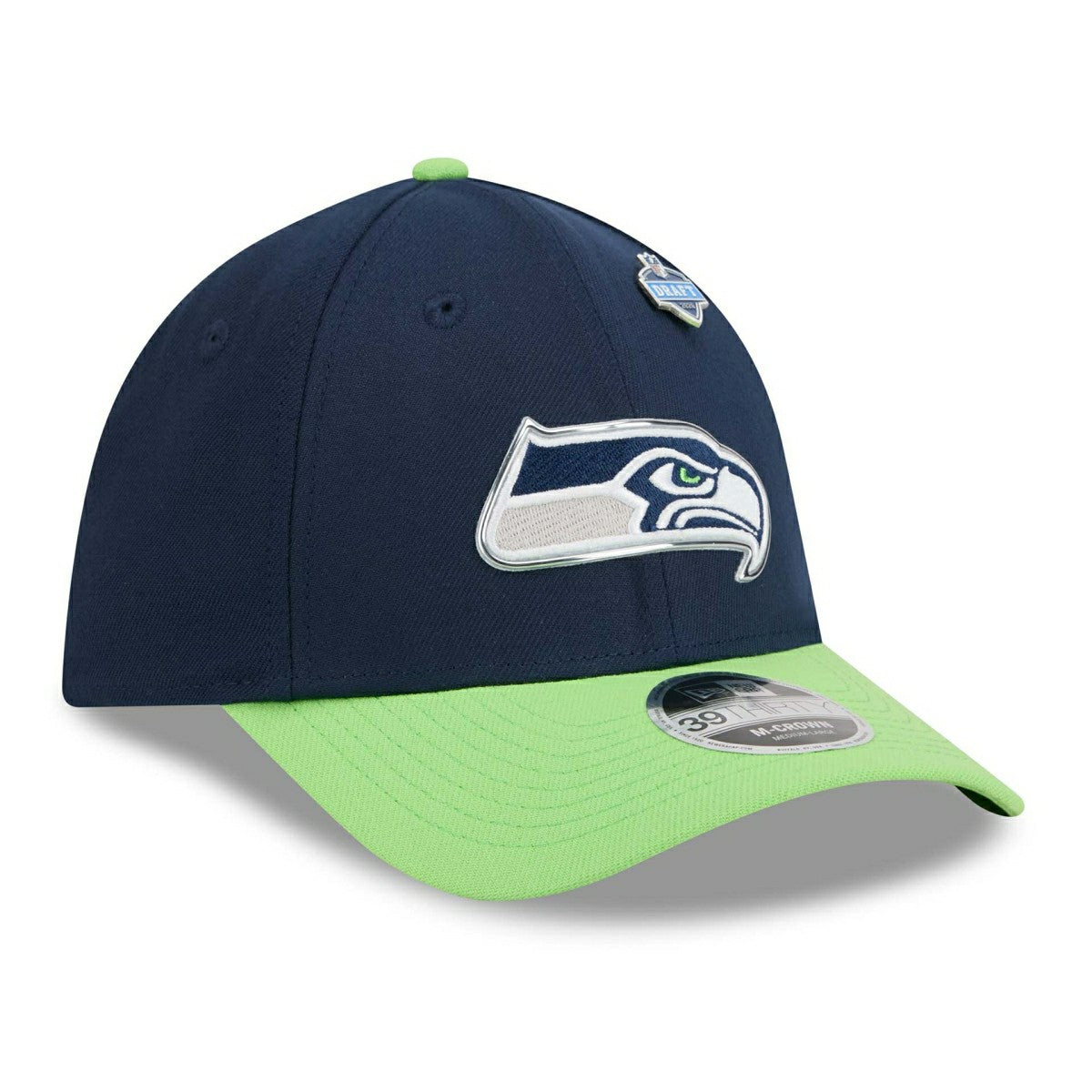 Seattle Seahawks 2026 NFL Draft 39THIRTY M-Crown Flex Cap - Taass on sale