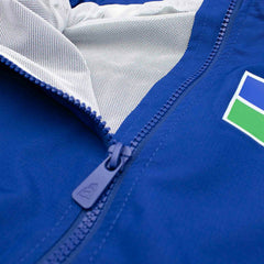 Seattle Seahawks NFL Quarter Zip Windbreaker Jacket Blue - Taass on sale