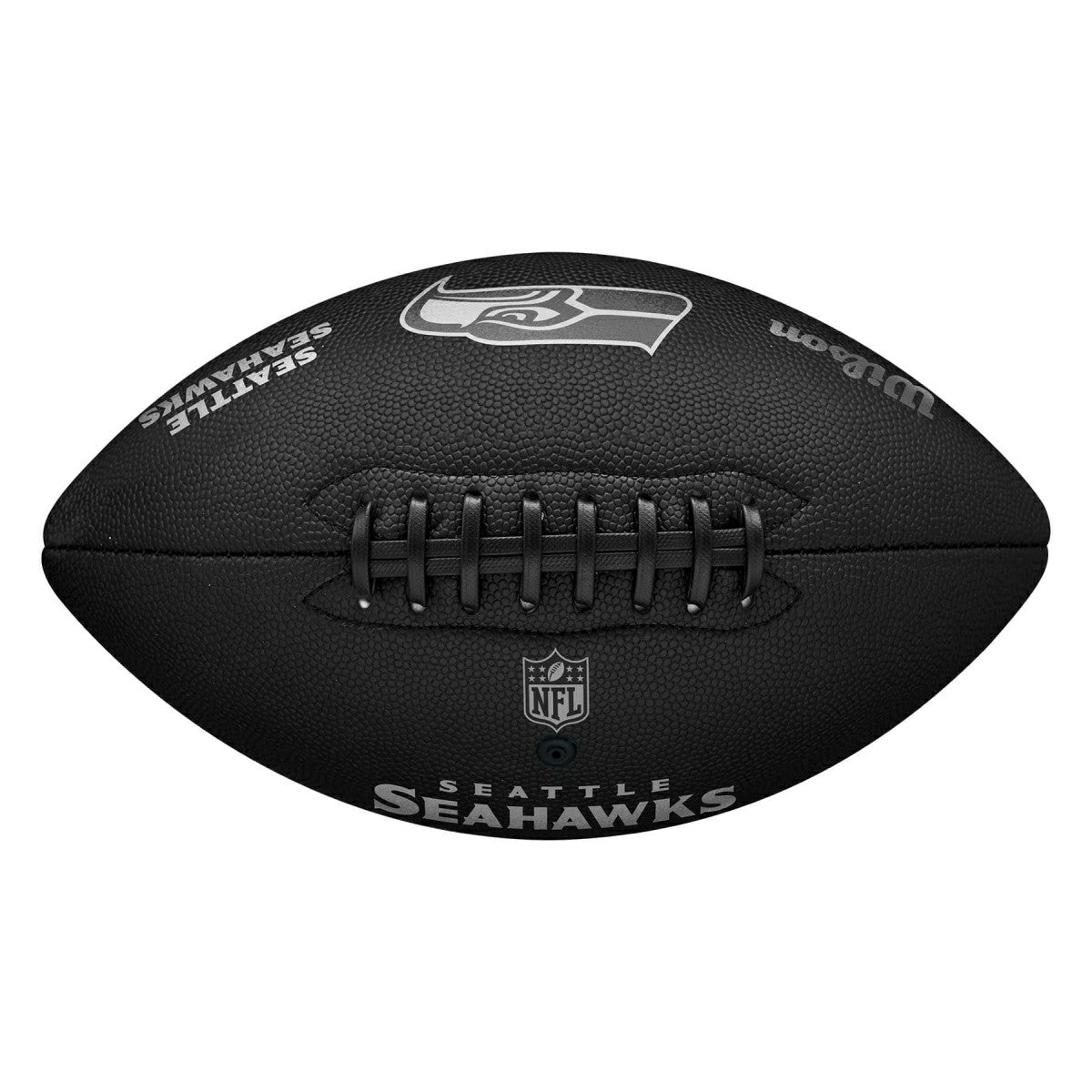 Seattle Seahawks Wilson Metallic Premiere Full Size NFL Football - Taass for sale