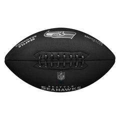 Seattle Seahawks Wilson Metallic Premiere Full Size NFL Football - Taass for sale