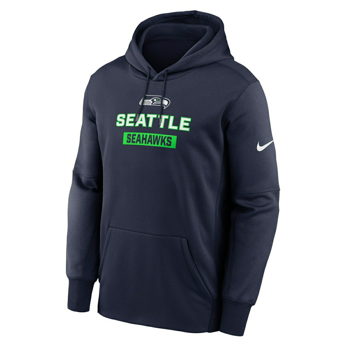 Seattle Seahawks Toss Sweep Nike Therma-FIT NFL Hoodie Navy - Taass outlet
