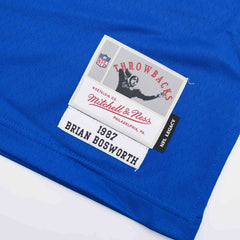 Brian Bosworth #55 Seattle Seahawks Mitchell & Ness Throwback NFL Jersey Blue - Taass sale