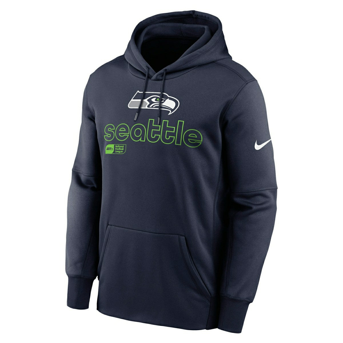 Seattle Seahawks Peformance Nike Therma-FIT NFL Hoodie Navy - Taass outlet