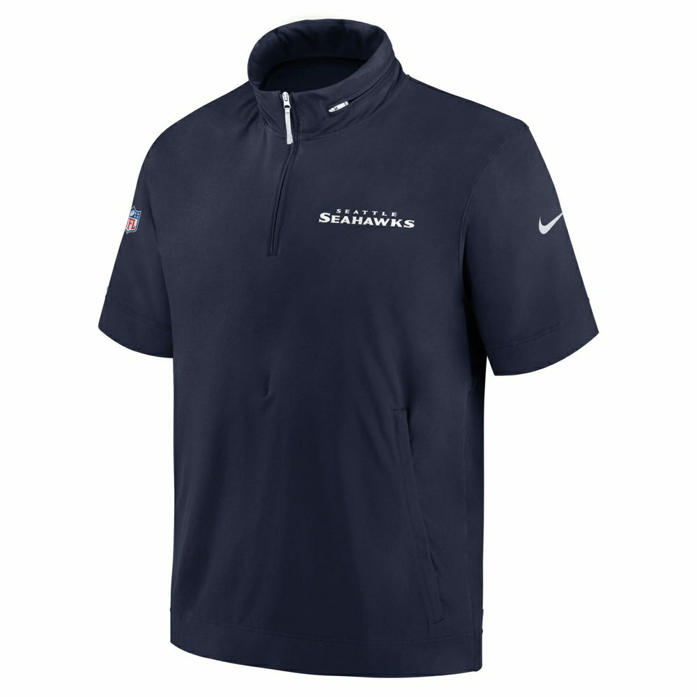Seattle Seahawks 2024 NFL Sideline Nike Lightweight Coach Jacket Navy - Taass US