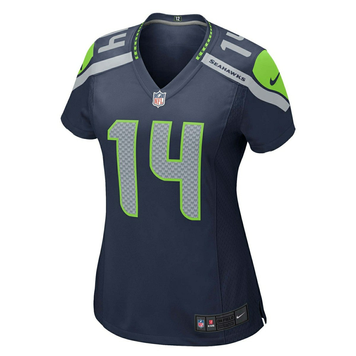 DK Metcalf #14 Seattle Seahawks Nike Game NFL Jersey Navy (WOMEN'S) - Taass sale