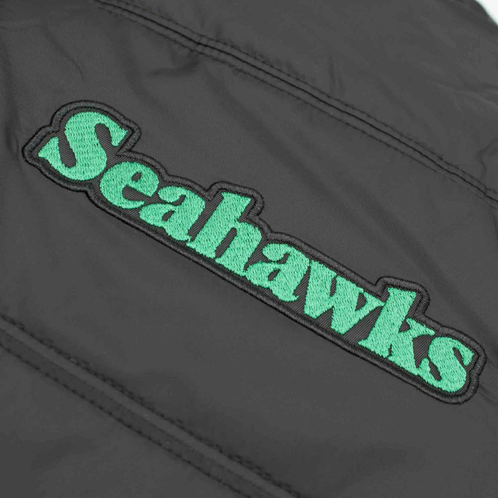 Seattle Seahawks Mitchell & Ness In The Clutch Puffer NFL Jacket - Taass on sale