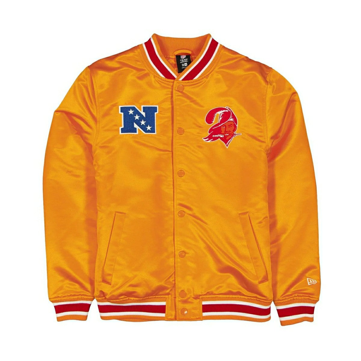 Tampa Bay Buccaneers Sport Classics Satin NFL Jacket Orange - Taass sale