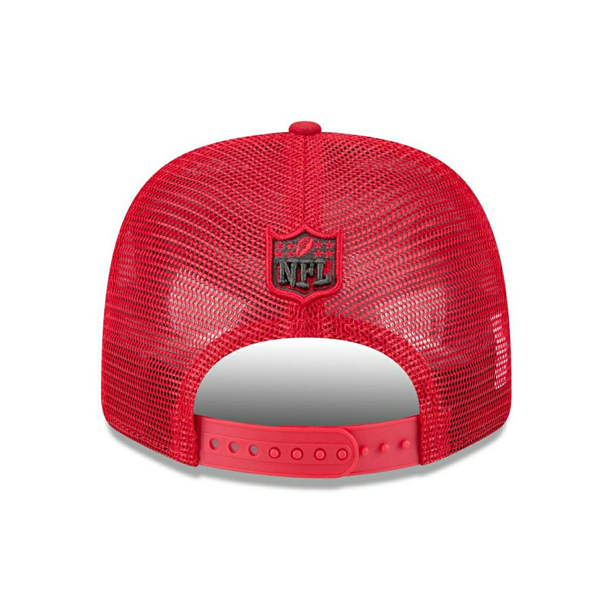 Tampa Bay Buccaneers New Era Stretch-Snap 9SEVENTY NFL Trucker Cap Red - Taass for sale
