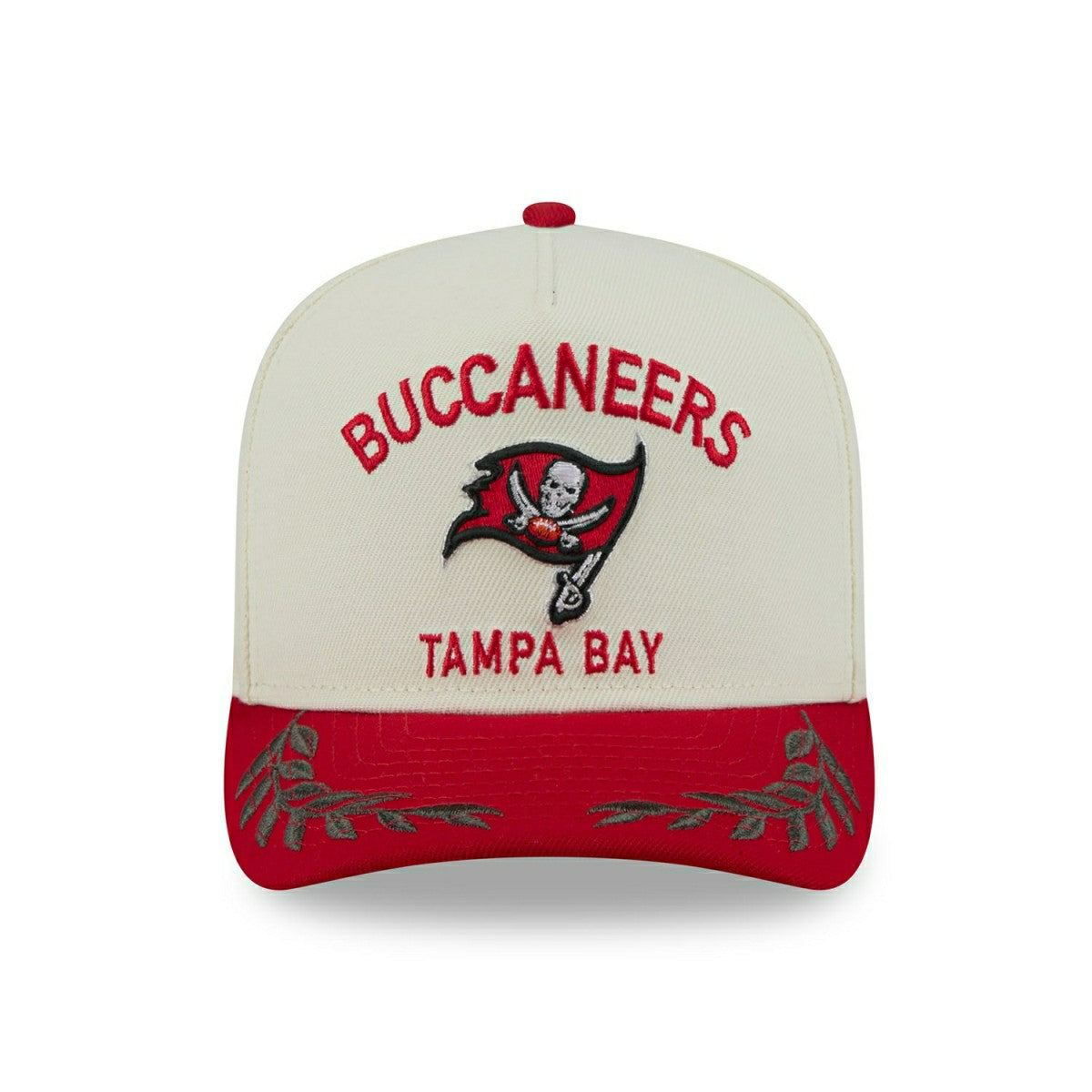Tampa Bay Buccaneers 2025 NFL Draft 9FIFTY A-Frame Snapback Cap Cream - Taass sale