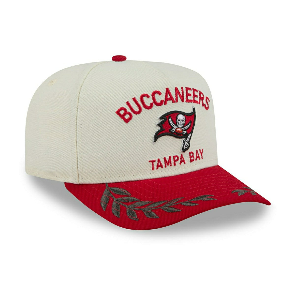 Tampa Bay Buccaneers 2025 NFL Draft 9FIFTY A-Frame Snapback Cap Cream - Taass sale