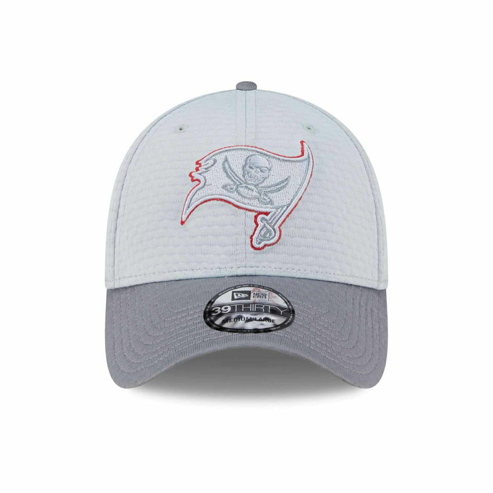 Tampa Bay Buccaneers 2024 NFL Training Camp New Era 39THIRTY Flex Cap Gray - Taass outlet