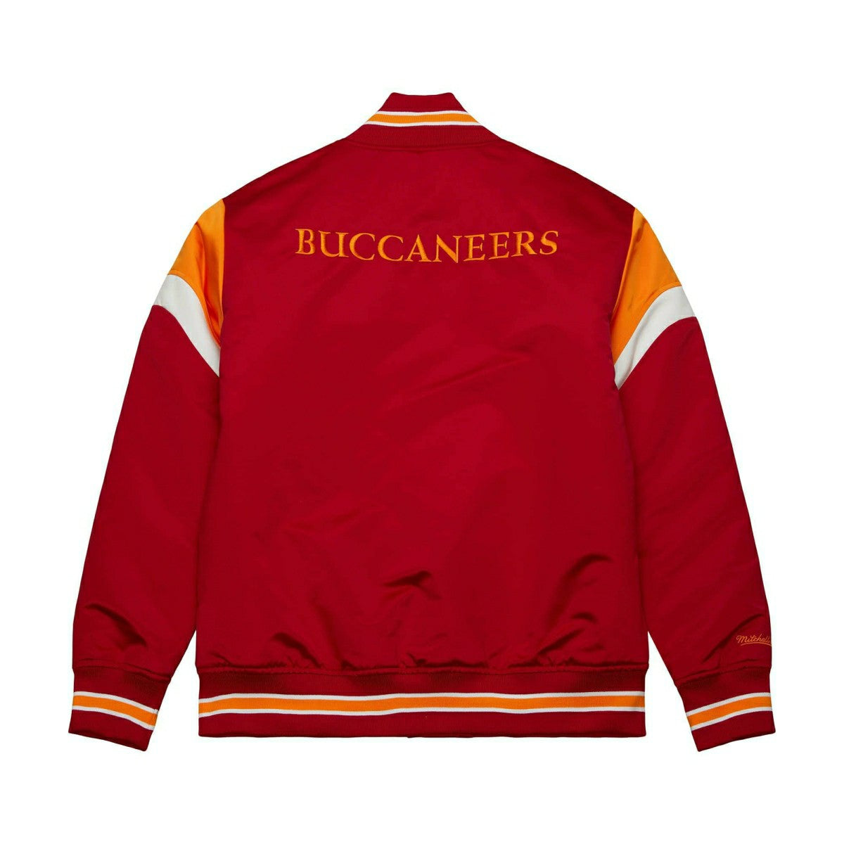 Tampa Bay Buccaneers Mitchell & Ness Heavyweight Satin NFL Jacket - Taass outlet