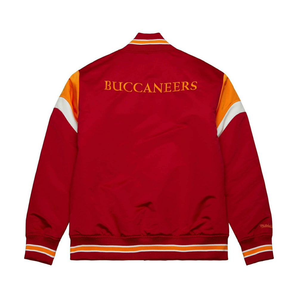 Tampa Bay Buccaneers Mitchell & Ness Heavyweight Satin NFL Jacket - Taass outlet