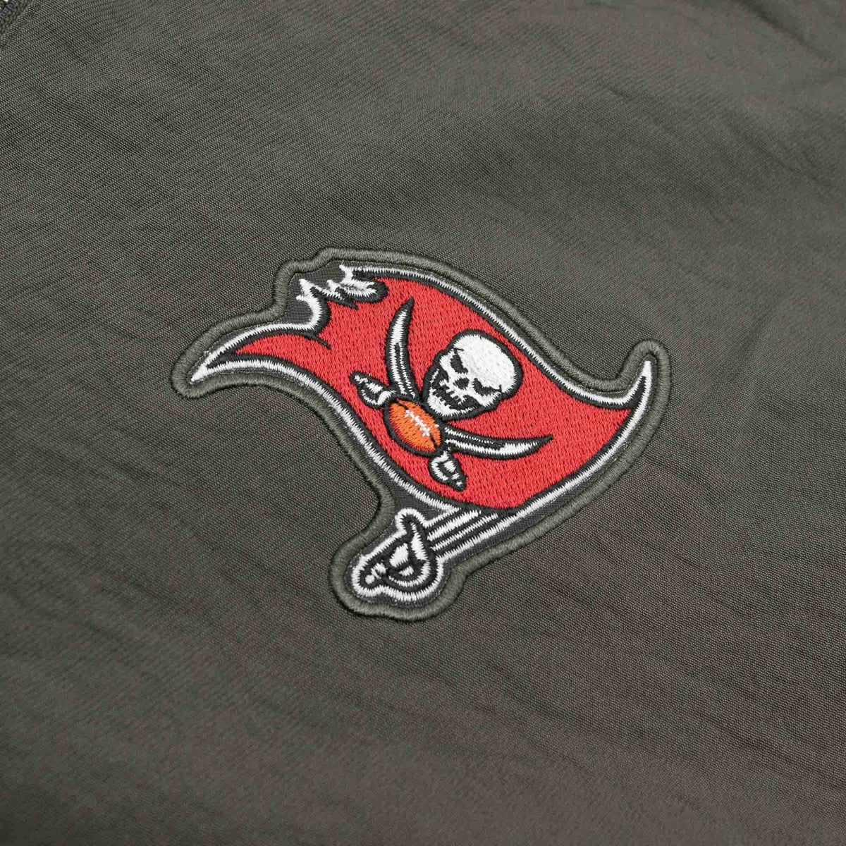 Tampa Bay Buccaneers NFL Sideline Nike Coach Bomber Jacket - Taass on sale