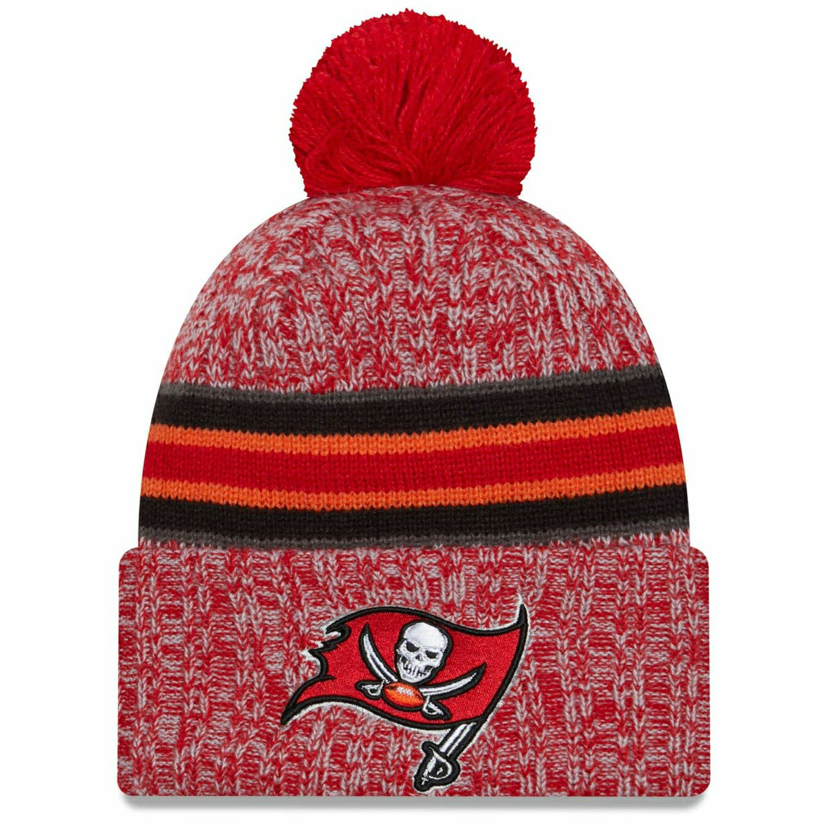Tampa Bay Buccaneers 2023 NFL Sideline New Era Sport Knit Hat - Taass for sale