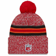 Tampa Bay Buccaneers 2023 NFL Sideline New Era Sport Knit Hat - Taass for sale