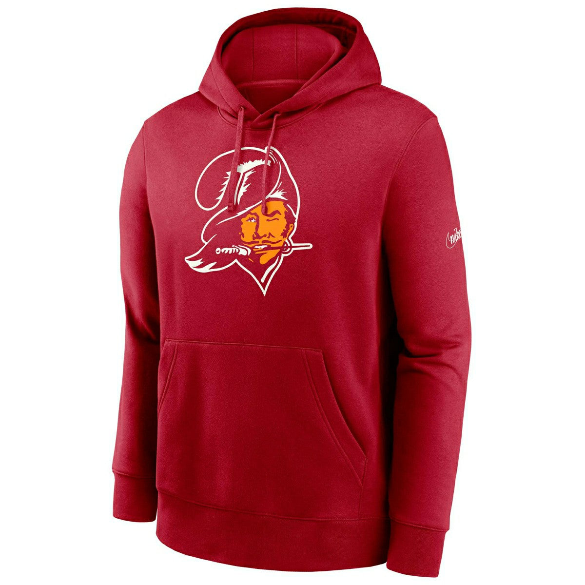 Tampa Bay Buccaneers Rewind Logo Nike Club NFL Hoodie Red - Taass outlet