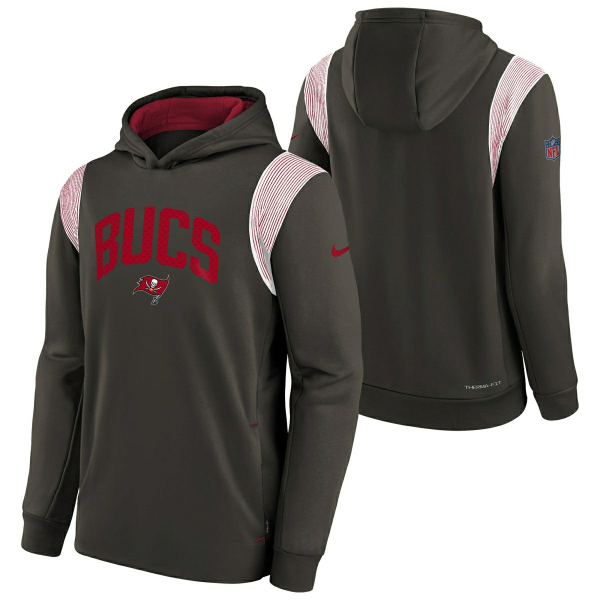 Tampa Bay Buccaneers 2022 NFL On-Field Sideline Therma Hoodie (YOUTH) - Taass US