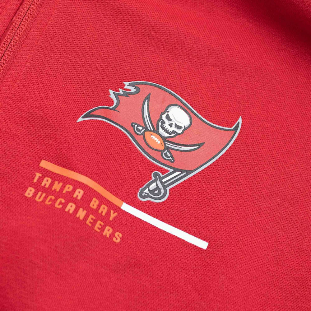Tampa Bay Buccaneers Nike Legacy NFL Hoodie Zipper Red - Taass for sale