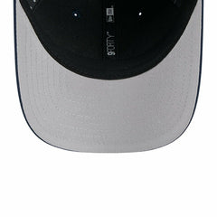 Tennessee Titans NFL Team Logo New Era 9FORTY M-Crown Snapback Cap Navy - Taass on sale