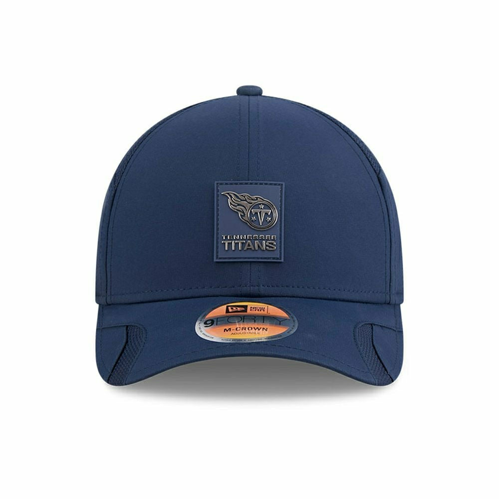 Tennessee Titans 2025 NFL On-Field Sideline 9FORTY M-Crown Cap Navy - Taass Online