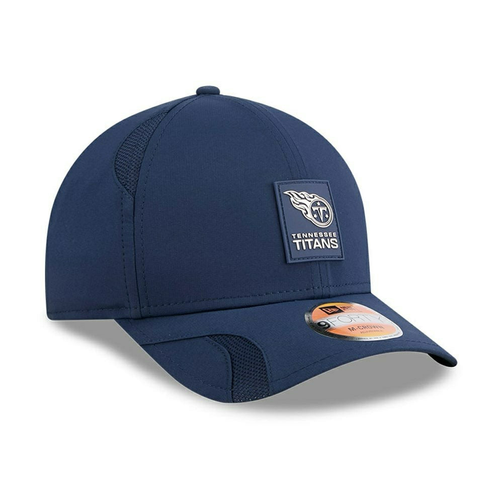 Tennessee Titans 2025 NFL On-Field Sideline 9FORTY M-Crown Cap Navy - Taass Online