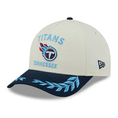 Tennessee Titans 2025 NFL Draft 9FORTY M-Crown A-Frame Snapback Cap Cream - Taass US