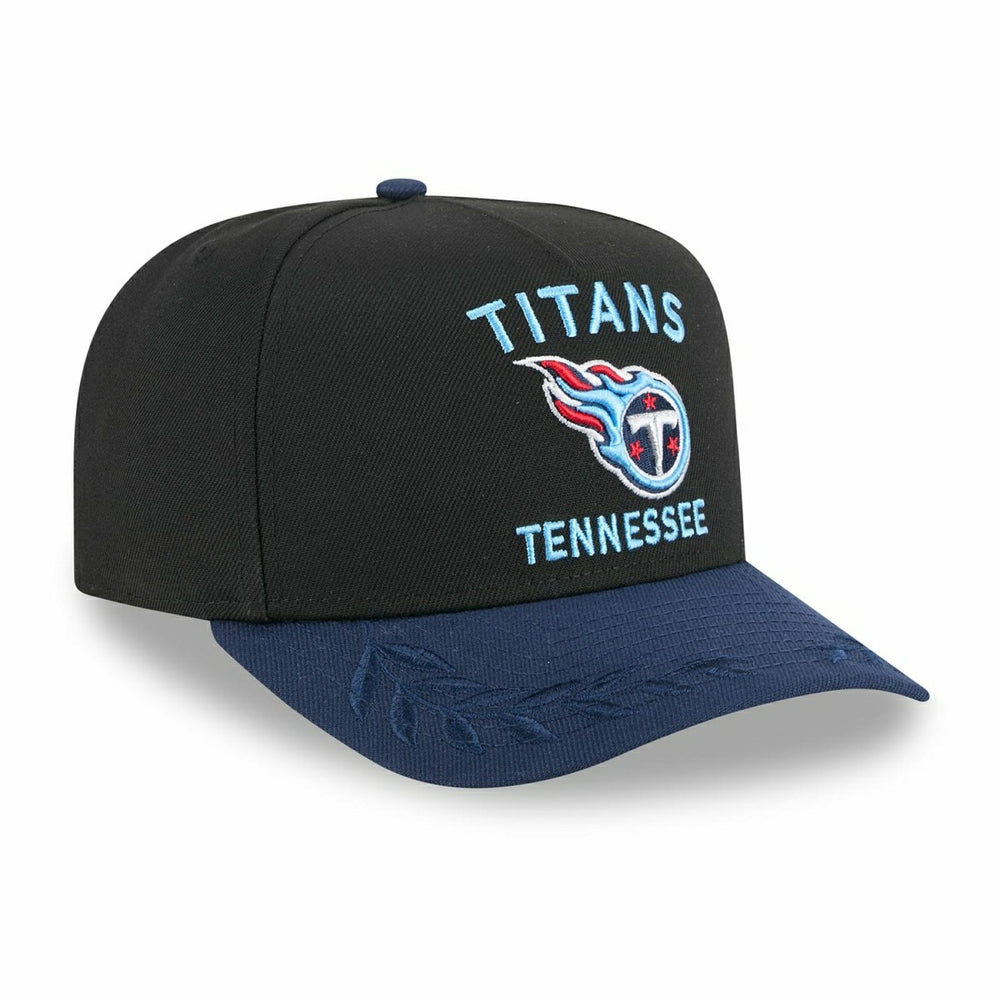 Tennessee Titans 2025 NFL Draft New Era 9FIFTY A-Frame Snapback Cap Black - Taass for sale