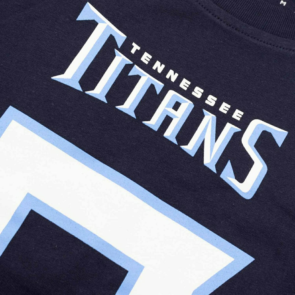 Calvin Ridley #0 Tennessee Titans Player NFL T-Shirt Navy - Taass discount