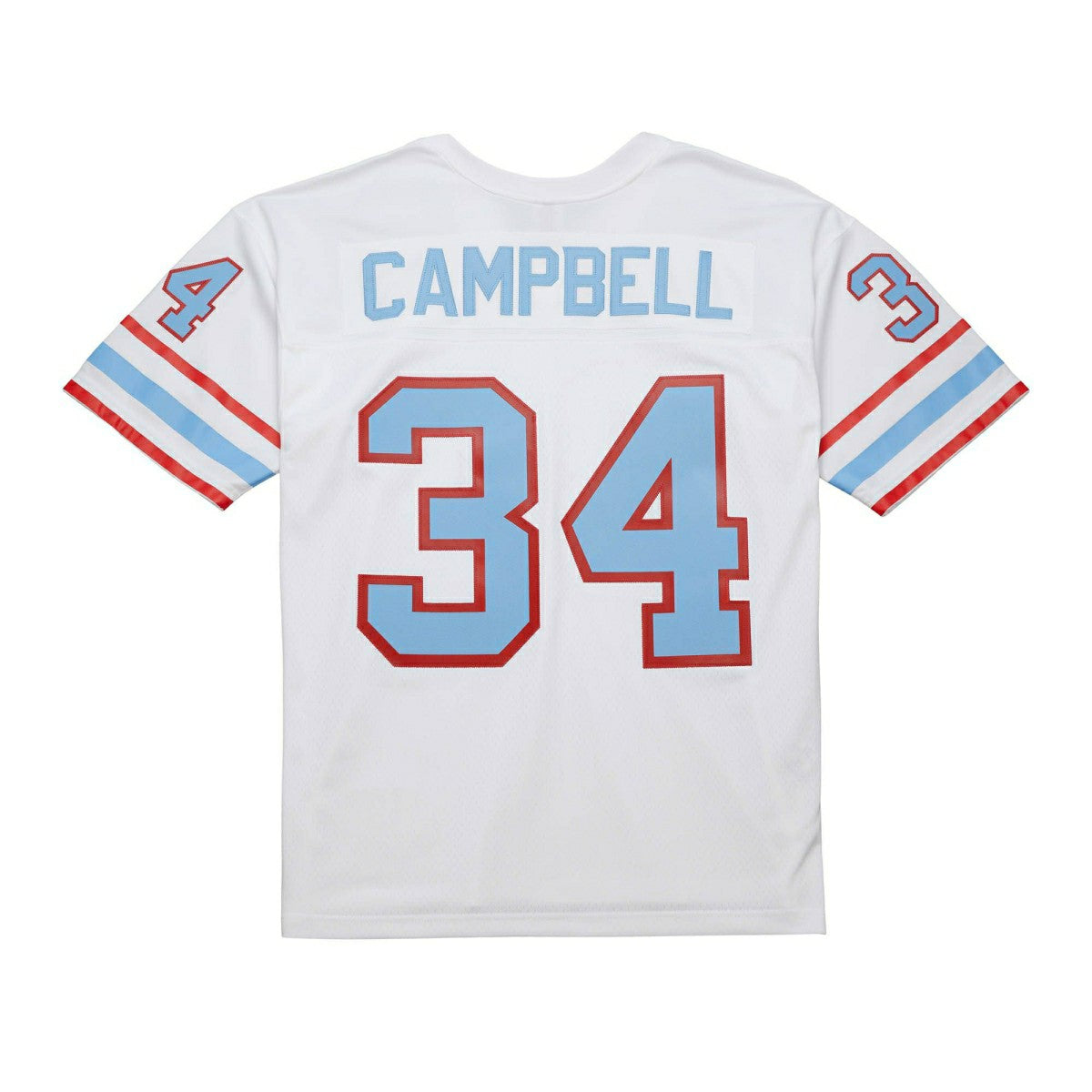 Earl Campbell #34 Houston Oilers 1979 Legacy Throwback NFL Jersey White - Taass US