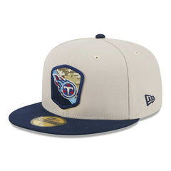 Tennessee Titans 2023 NFL Salute to Service New Era 59FIFTY Fitted Cap - Taass sale