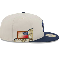 Tennessee Titans 2023 NFL Salute to Service New Era 59FIFTY Fitted Cap - Taass sale