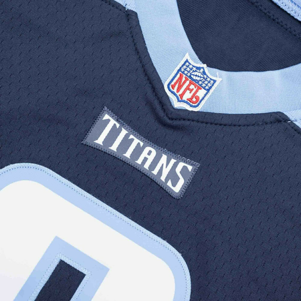 Steve McNair #9 Tennessee Titans 1999 Mitchell & Ness Legacy NFL Jersey Navy - Taass discount