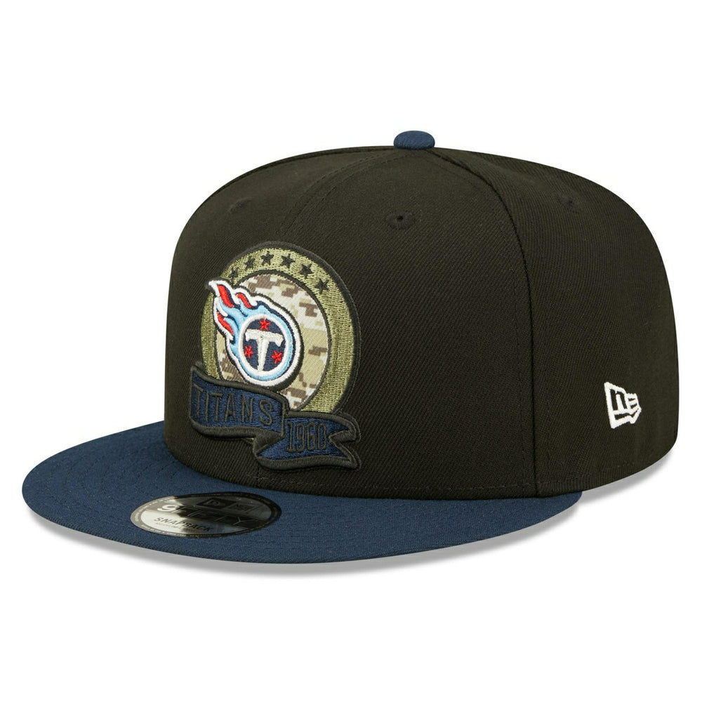 Tennessee Titans 2022 NFL On-Field Salute to Service New Era 9FIFTY Snapback Cap - Taass Online