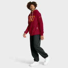 Washington Commanders 2025 NFL Sideline Nike Standard Issue Hoodie Burgundy - Taass discount