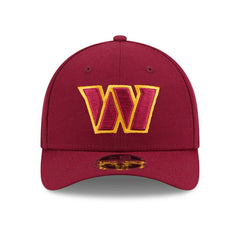 Washington Commanders NFL Team Logo New Era 9FORTY M-Crown Snapback Cap Burgundy - Taass for sale