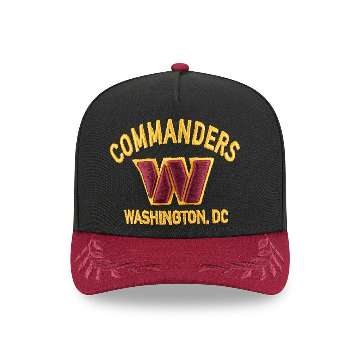 Washington Commanders 2025 NFL Draft New Era 9FIFTY A-Frame Snapback Cap Black - Taass Online