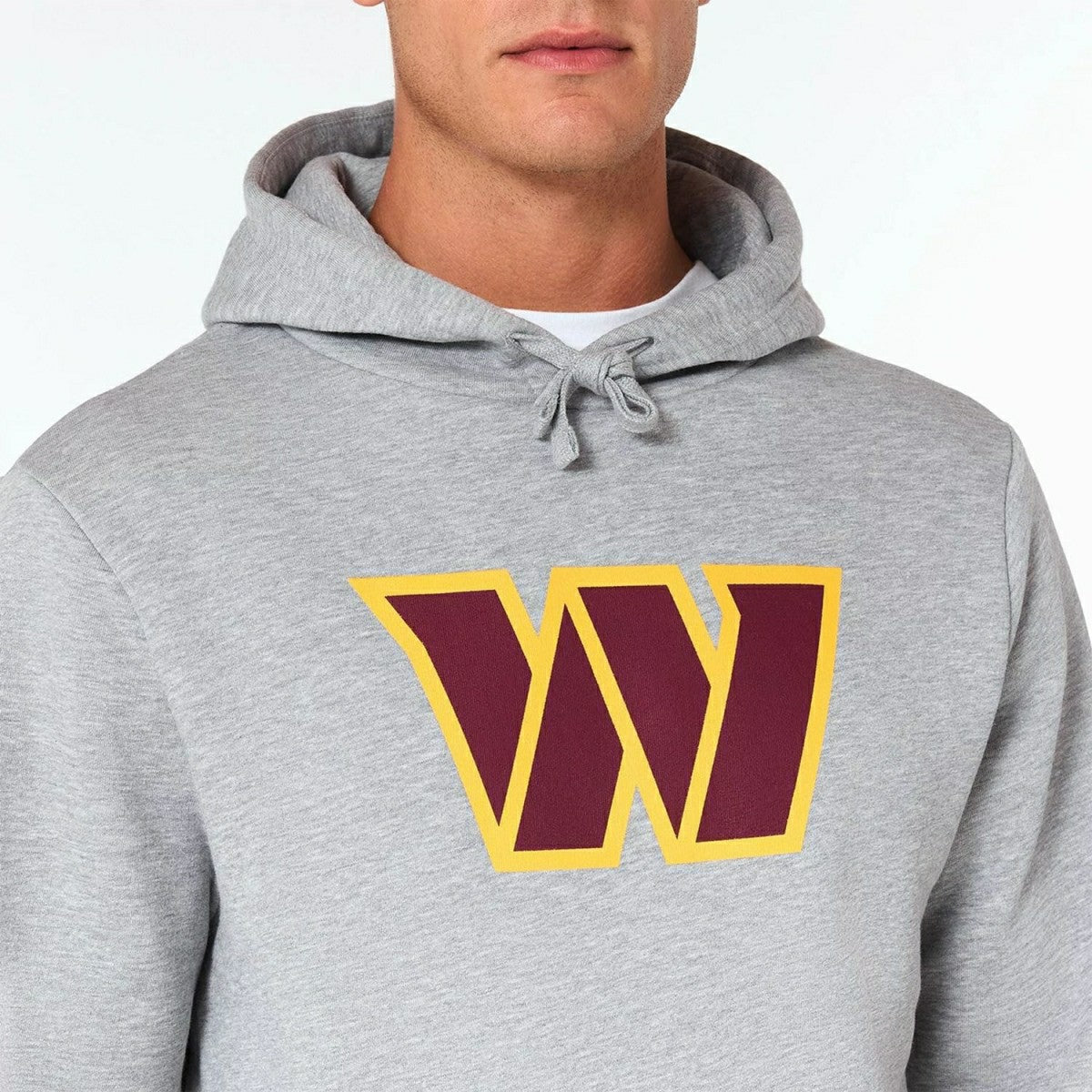Washington Commanders Logo Hoodie New Era NFL Sweatshirt - Taass outlet