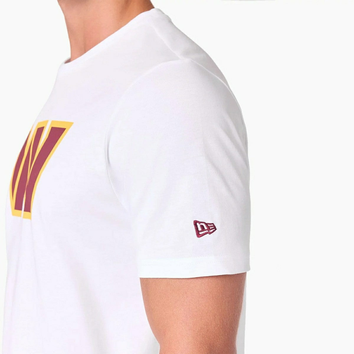 Washington Commanders Team Logo New Era NFL T-Shirt White - Taass discount