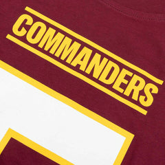 Jayden Daniels #5 Washington Commanders Player NFL T-Shirt Red - Taass on sale