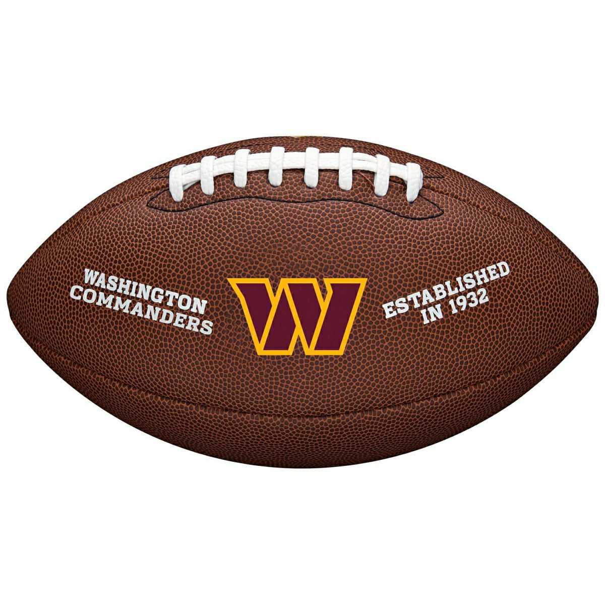 Washington Commanders Backyard Wilson Full Size NFL Football - Taass outlet