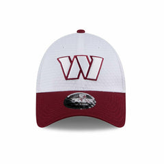 Washington Commanders 2024 NFL Training Camp New Era Stretch-Snap 9FORTY Cap White - Taass US