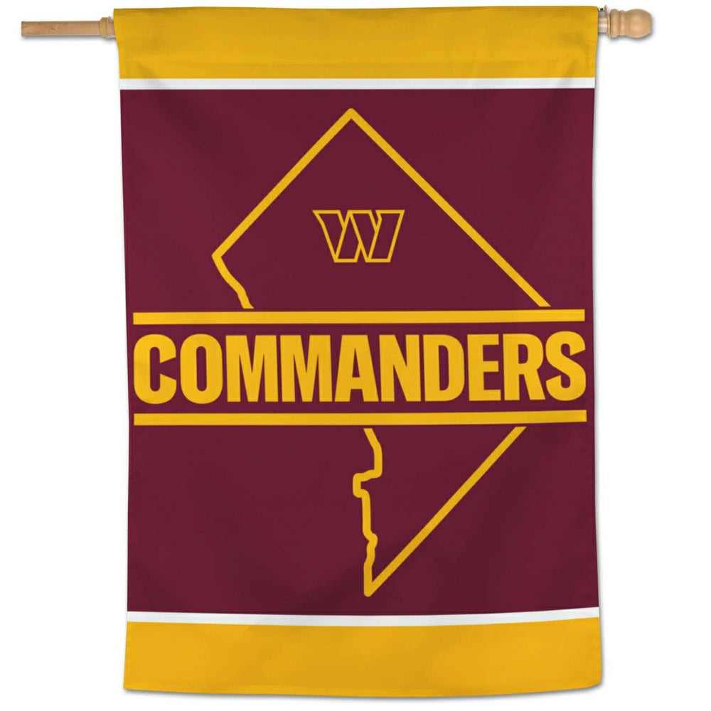 Washington Commanders State Logo WinCraft NFL Flag - Taass discount