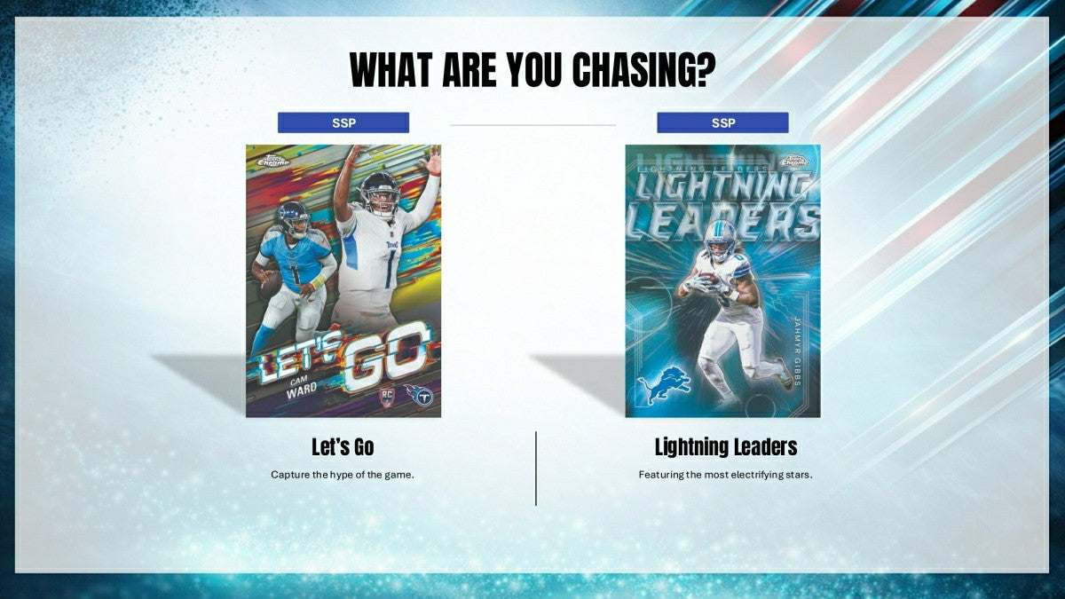 2025 Topps Chrome Football NFL Hobby Jumbo Pack - Taass sale