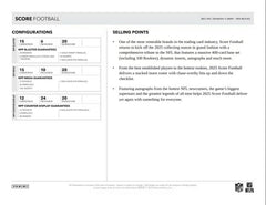 2025 Panini Score Football NFL Mega Box - Taass discount