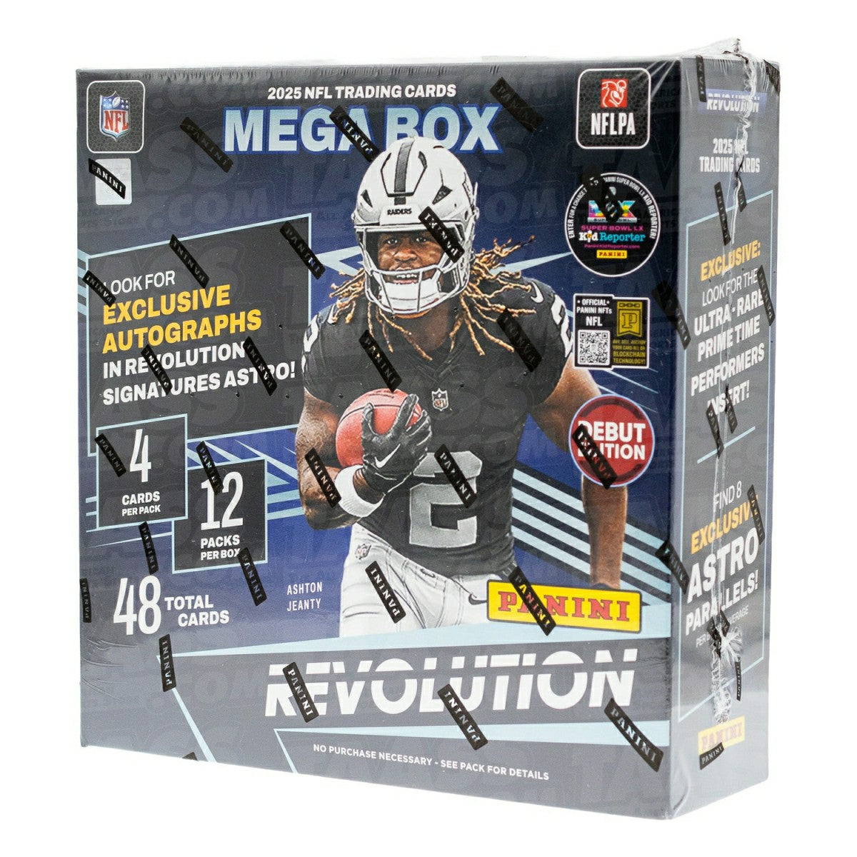2025 Panini Revolution Football NFL Mega Box - Taass on sale