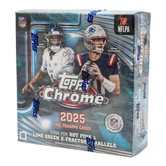 2025 Topps Chrome Football NFL Mega Box - Taass Online