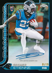 2025 Topps Chrome Football NFL Mega Box - Taass Online