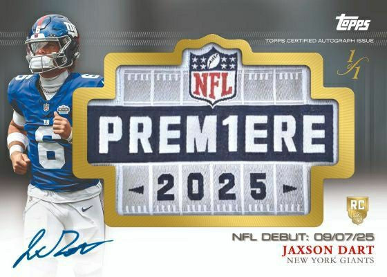 2025 Topps Chrome Football NFL Hobby Box - Taass on sale