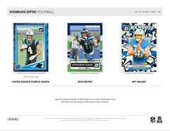 2025 Panini Donruss Optic Football NFL Value Fat-Pack Box - Taass discount